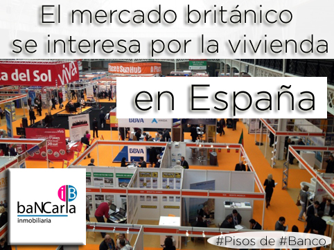 El mercado británco se interesa por la vivienda en España.
