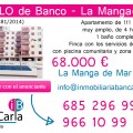 Apartamento en venta de banco en La Manga-Murcia p