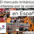 El mercado británco se interesa por la vivienda en España.