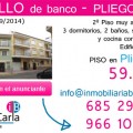 Piso de banco a la venta en Pliego (Murcia) inmobiliaria bancaria p