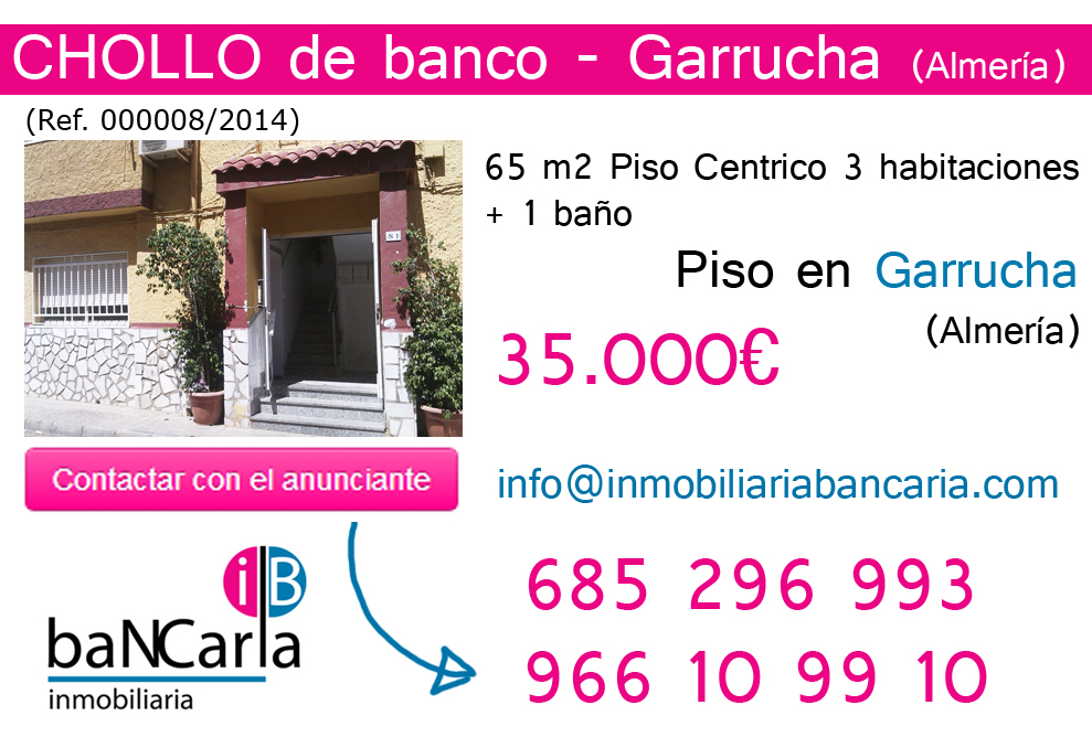 Piso-en-venta-de-banco-en-Garrucha-Almería-Inmobiliaria