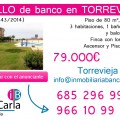 Piso en venta de banco en Torrevieja p
