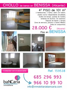 Piso en venta pisos de Banco a la venta en Benissa (Alicante) Inmobiliaria Bancaria g