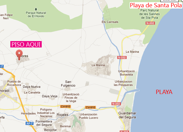 Piso en Dolores, zona VEGA BAJA